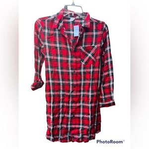 GAP Kids Shirt Plaided Dress